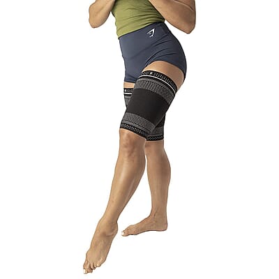 2 Pack- Copper Joe Thigh Compression Sleeves - S