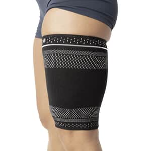 2 Pack- Copper Joe Thigh Compression Sleeves - M