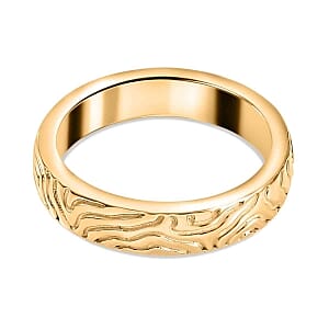 Vermeil Yellow Gold Over Sterling Silver Ring (Size 11.5) 5.54 g
