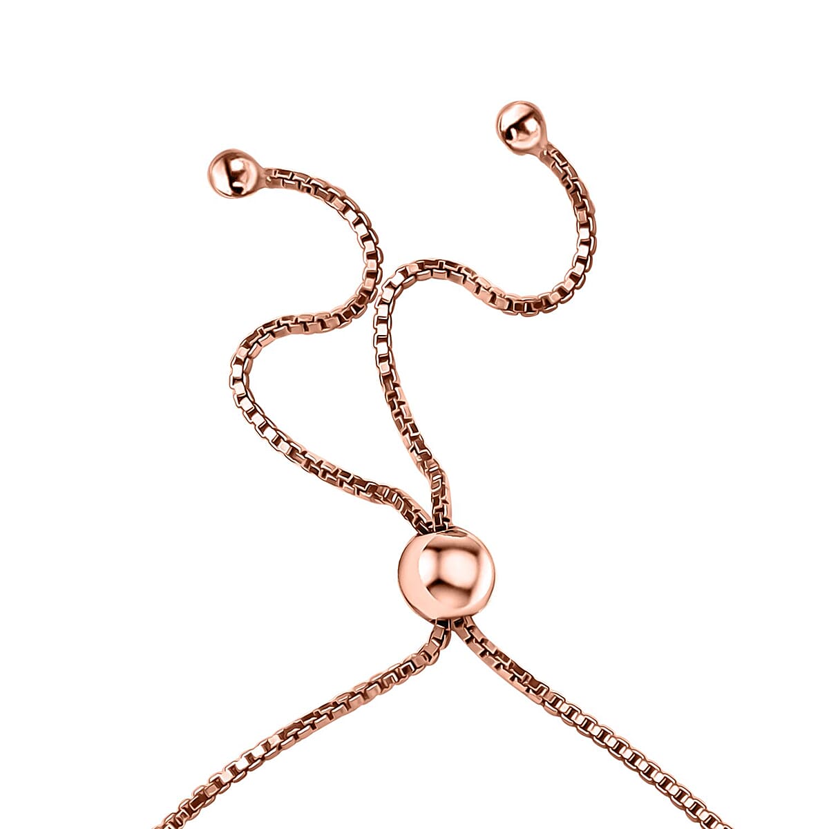 D'Joy Premium Narsipatnam Pink Spinel Bolo Bracelet in 18K Vermeil Rose Gold Over Sterling Silver 1.30 ctw image number 3