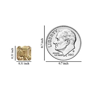 Asscher Cut AAAA Turkizite (Oct 8 mm) 3.00 ctw