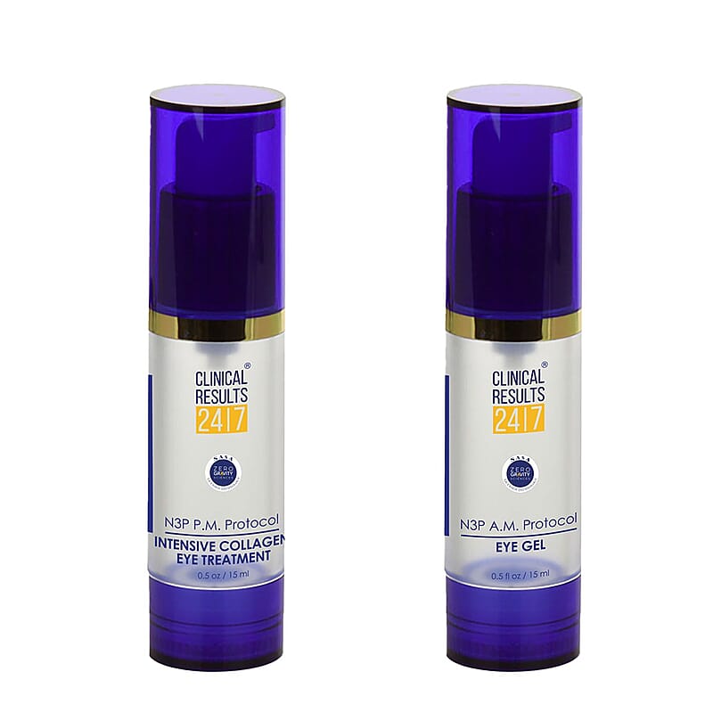Clinical Results 24/7 N3P Protocol AM Eye Gel & Intensive Collagen Eye Duo (Made In USA)