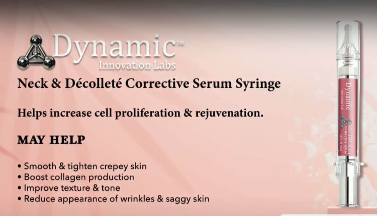 Dynamic Innovations Neck & Decollete Corrective Serum (Syringe) image number 1