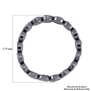  Terahertz 100.00 ctw Fancy Block Stretch Bracelet