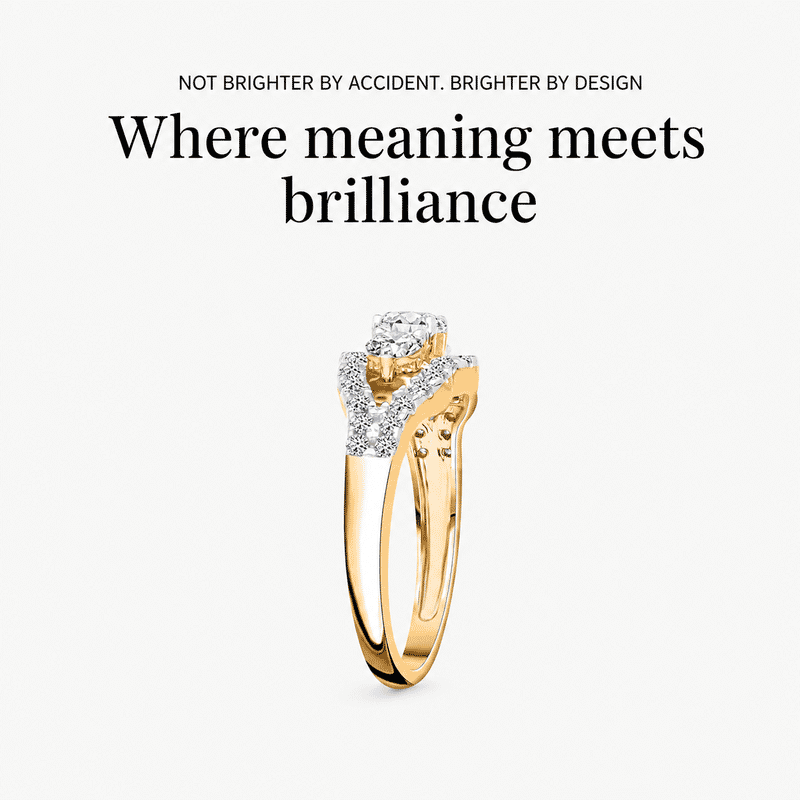 Luxuriant Lab Grown Diamond G-H SI 1.60 ctw Ring in 14K Yellow Gold (Size 6.0)