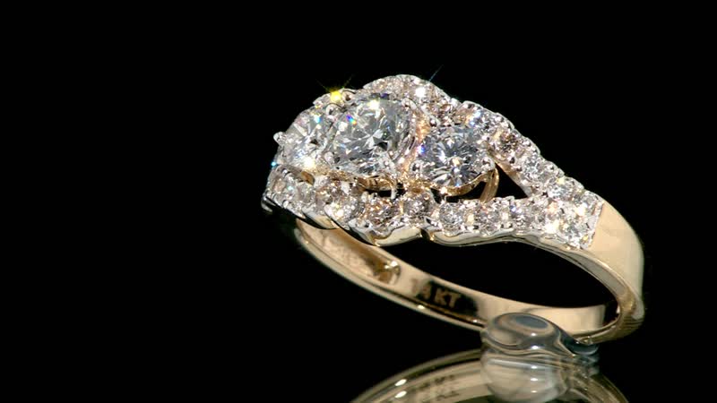 14K Yellow Gold Lab Grown Diamond (G-H, SI) Ring (Size 8.0) 1.60 ctw