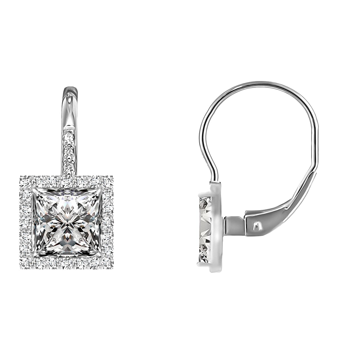 Simulated Diamond Earrings
