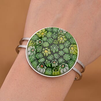 Green Floral / 7.5 Inches - Product card gallery slide 2 (10177503887673)