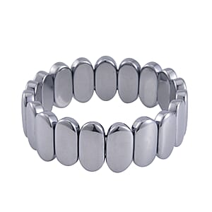 Terahertz 189.00 ctw Oval Block Stretch Bracelet