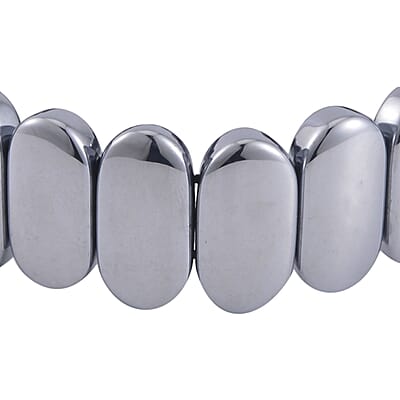 Terahertz 189.00 ctw Oval Block Stretch Bracelet