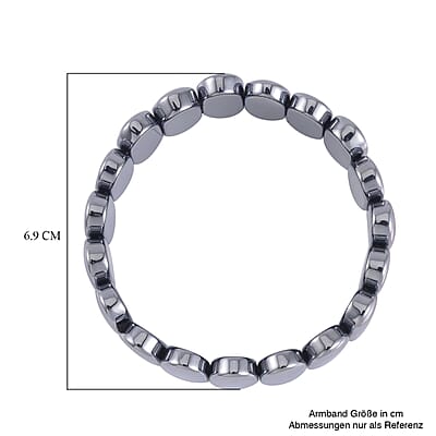 Terahertz 189.00 ctw Oval Block Stretch Bracelet