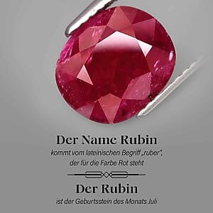 African Ruby and White Diamond 4.20 ctw Ring in Rhodium Over Sterling Silver (Size 10)