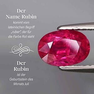 African Ruby and White Diamond 4.83 ctw Ring in Rhodium Over Sterling Silver (Size 11.5)