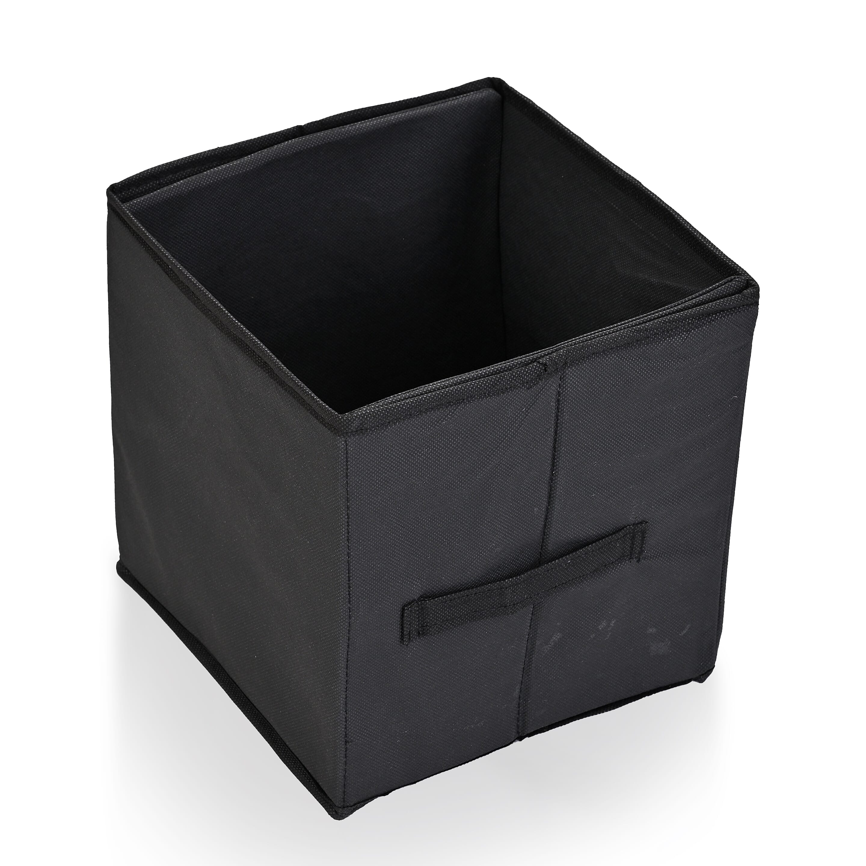 Set of 6 Cube Collapsible Organizer - Black