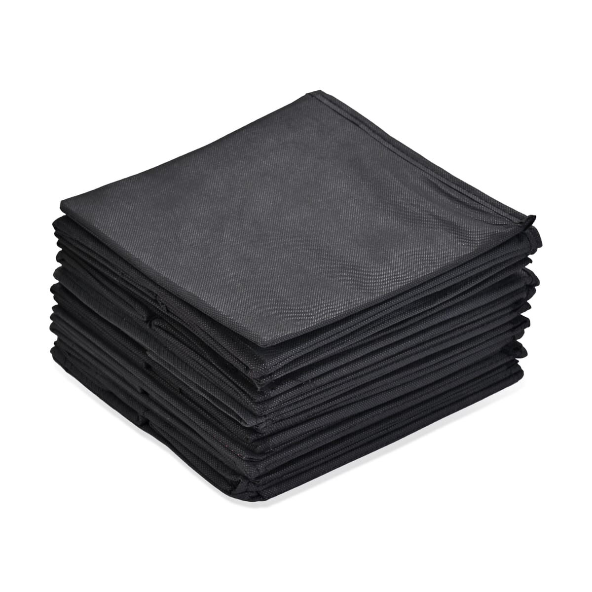 Set of 6 Cube Collapsible Organizer - Black image number 5