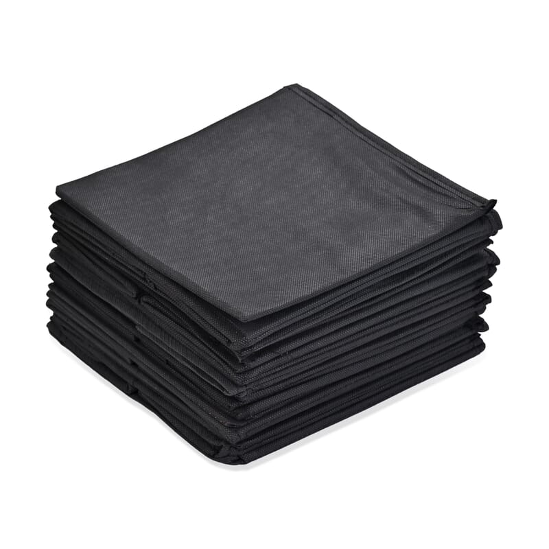 Set of 6 Cube Collapsible Organizer - Black