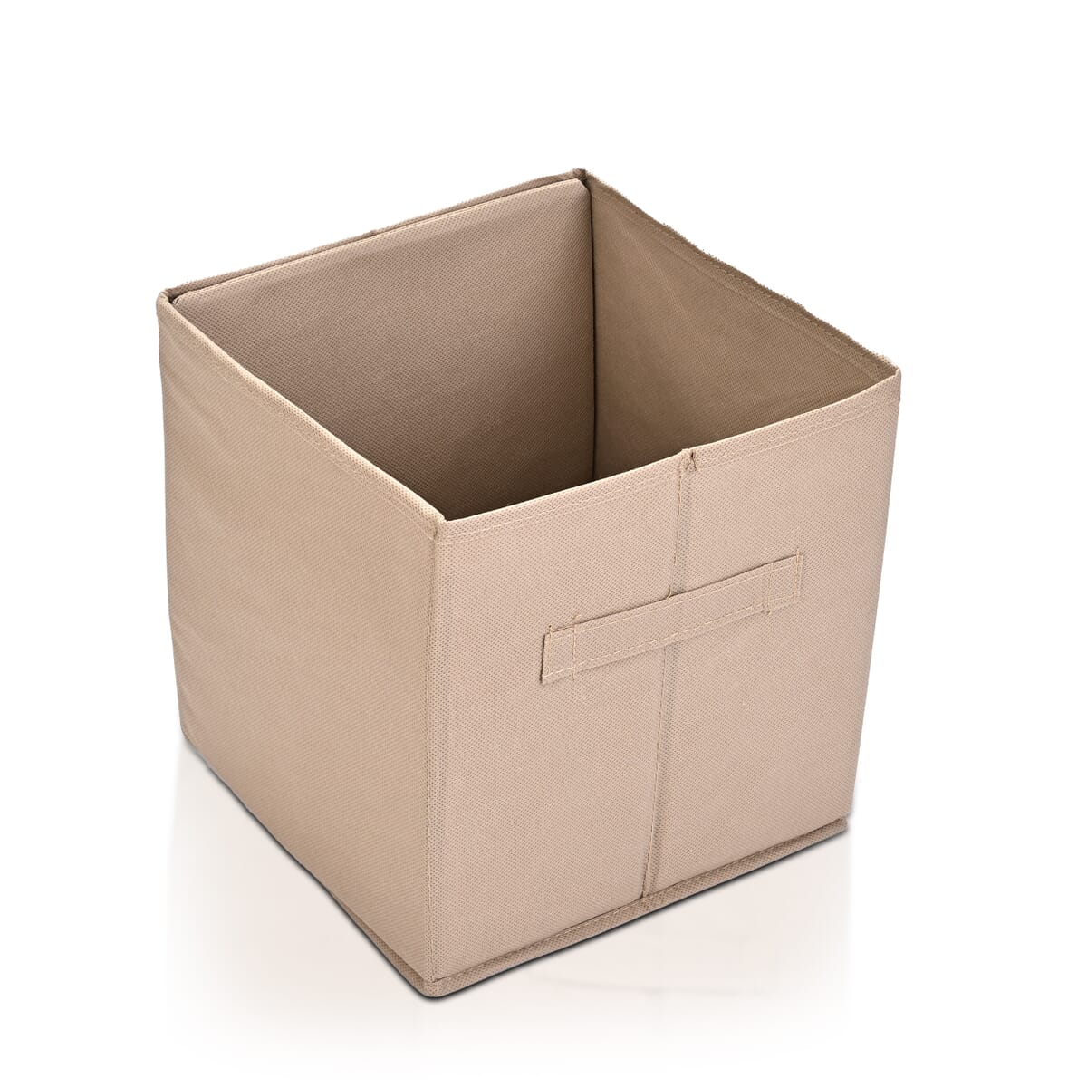 Set of 6 Cube Collapsible Organizer - Beige image number 2