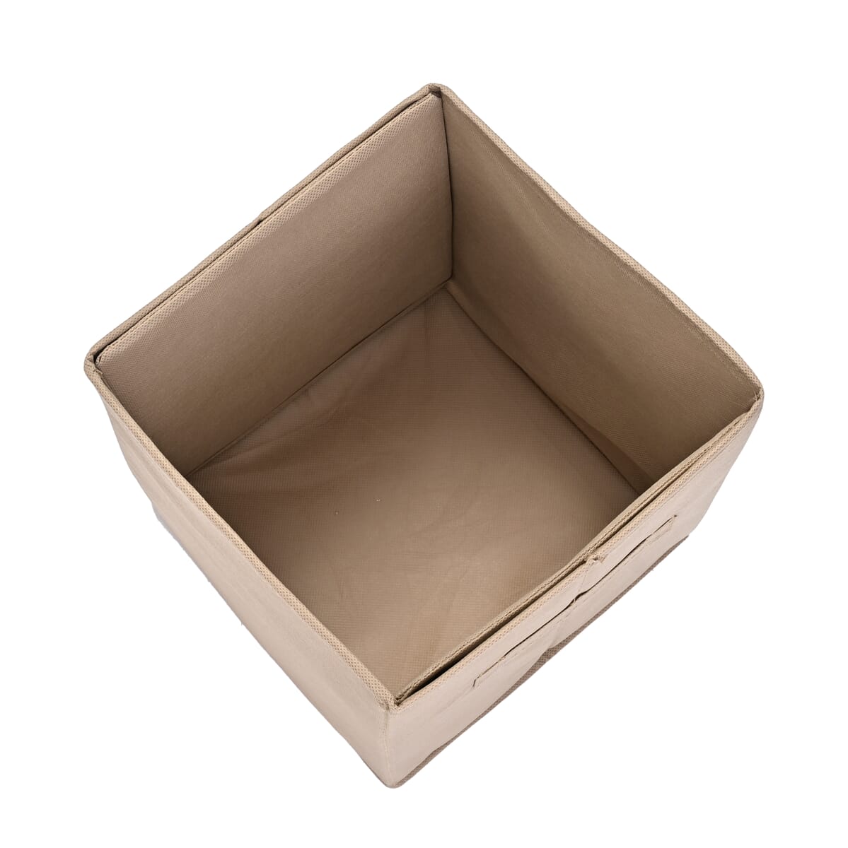 Set of 6 Cube Collapsible Organizer - Beige image number 4