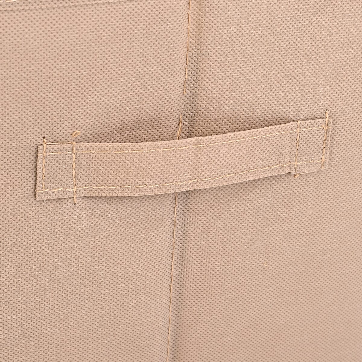 Set of 6 Cube Collapsible Organizer - Beige image number 6