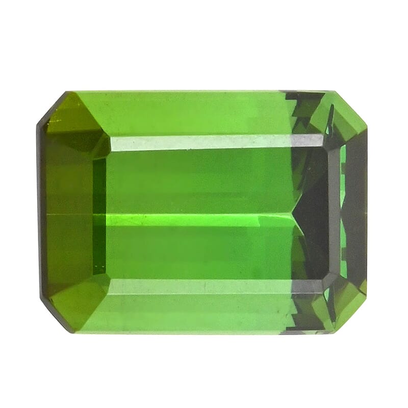 AAAA Green Tourmaline (Oct Free Size) 3.41 ctw