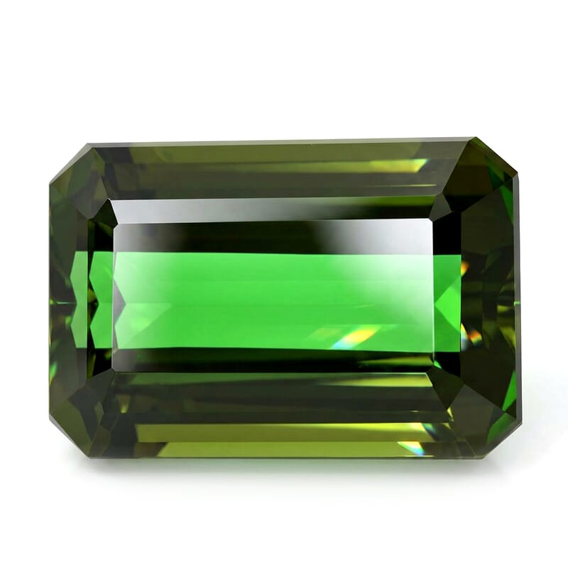 AAAA Green Tourmaline (Oct Free Size) 2.80 ctw