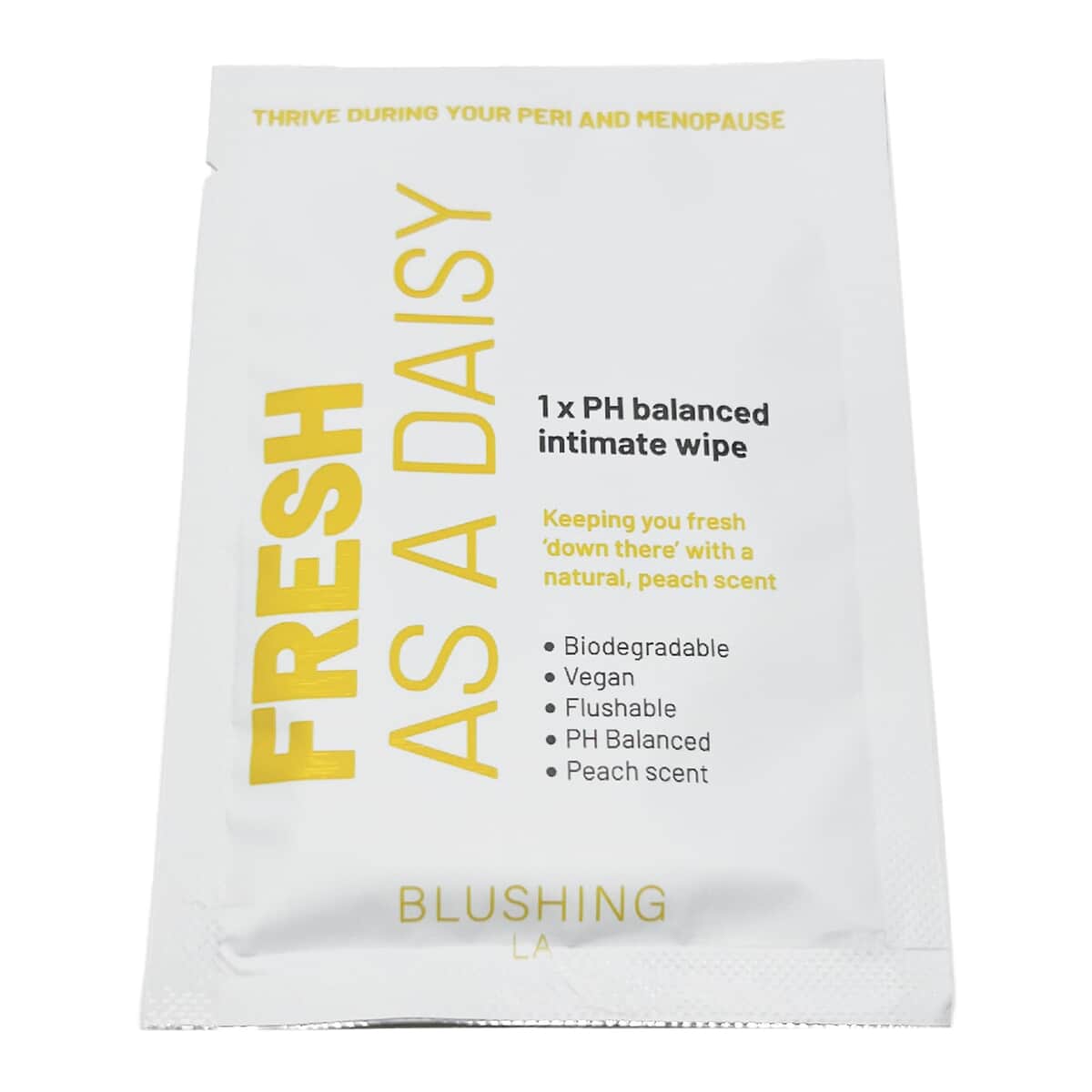 Fresh as a Daisy – 12 Individual PH Balanced Intimate Wipes image number 0