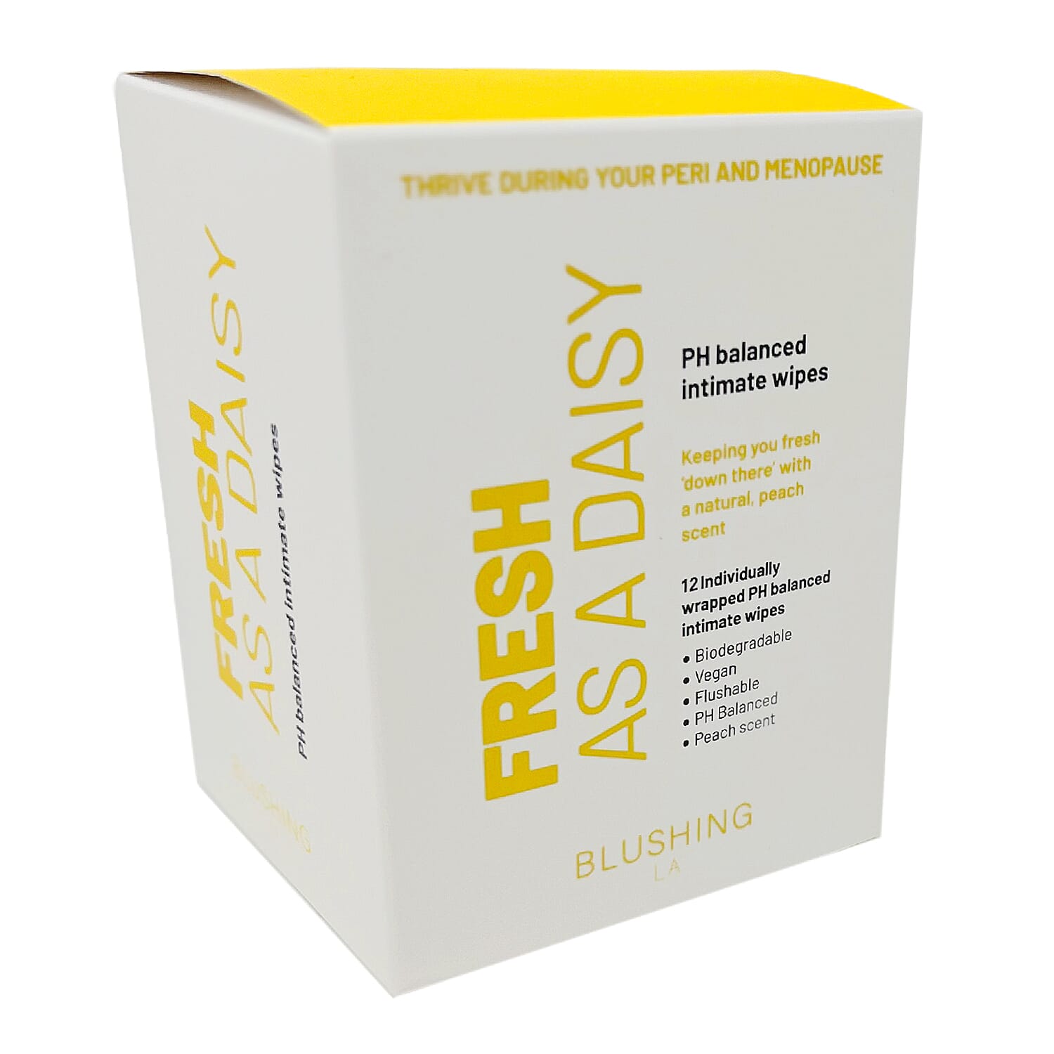 Fresh as a Daisy – 12 Individual PH Balanced Intimate Wipes