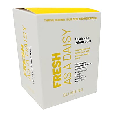 Fresh as a Daisy – 12 Individual PH Balanced Intimate Wipes
