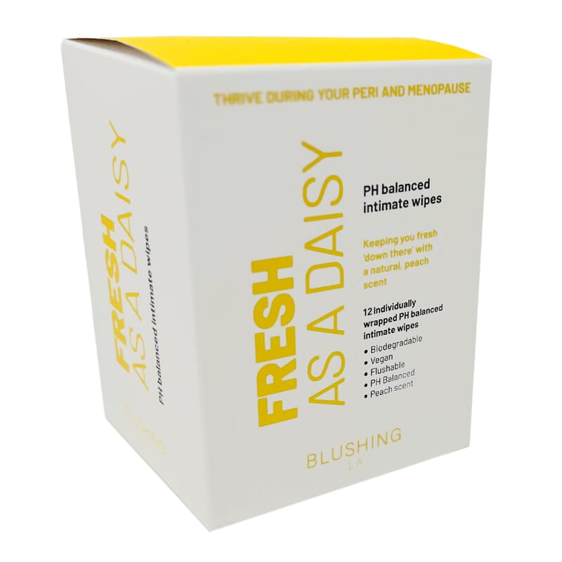 Fresh as a Daisy – 12 Individual PH Balanced Intimate Wipes