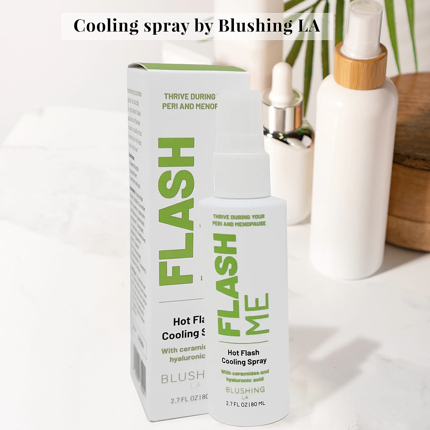 Blushing LA Flash Me – Hot Flash Cooling Spray 80ml