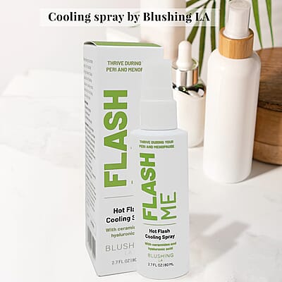 Blushing LA Flash Me – Hot Flash Cooling Spray 80ml