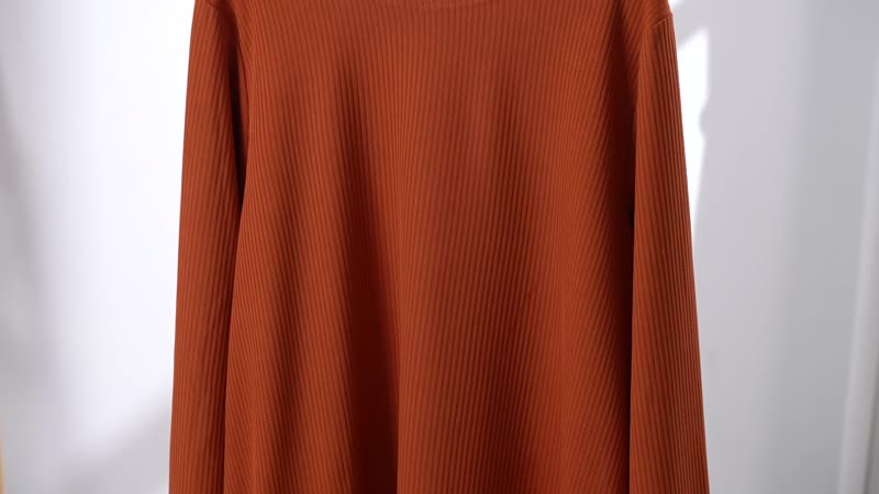 Orange Paris Eiffel Tower Long Sleeve Top - One Size Fits Most