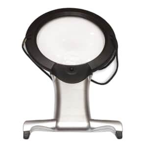 Closeout LED Neck Magnifying Glass -2.25X & 5X (3 AAA Batteries Not Included)