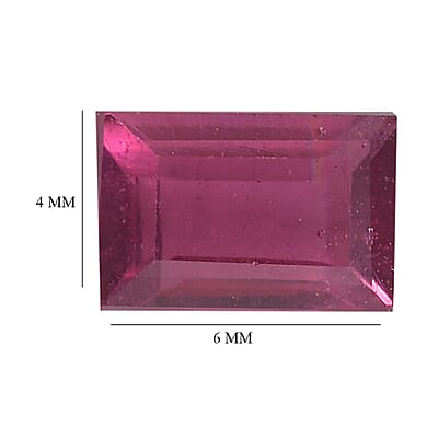 AA Niassa Ruby (FF) (Bgt 6x4 mm) 0.79 ctw