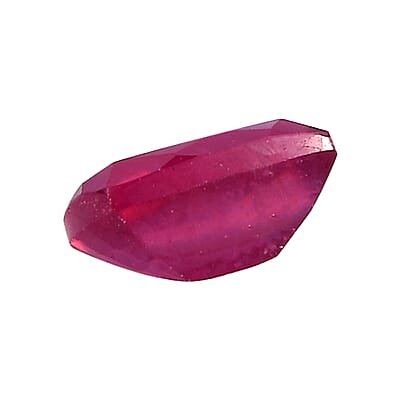 Set of 2 AA Niassa Ruby (FF) (Cushion 6x4 mm) 1.26 ctw Loose gemstone