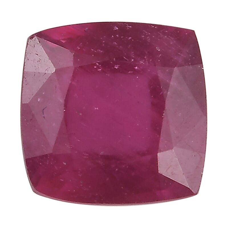 Niassa Ruby (FF) (Cush 6x6 mm) 1.33 ctw