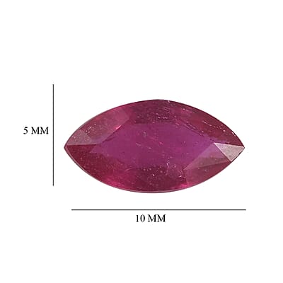 Niassa Ruby (FF) (Mrq 10x5 mm) 1.07 ctw