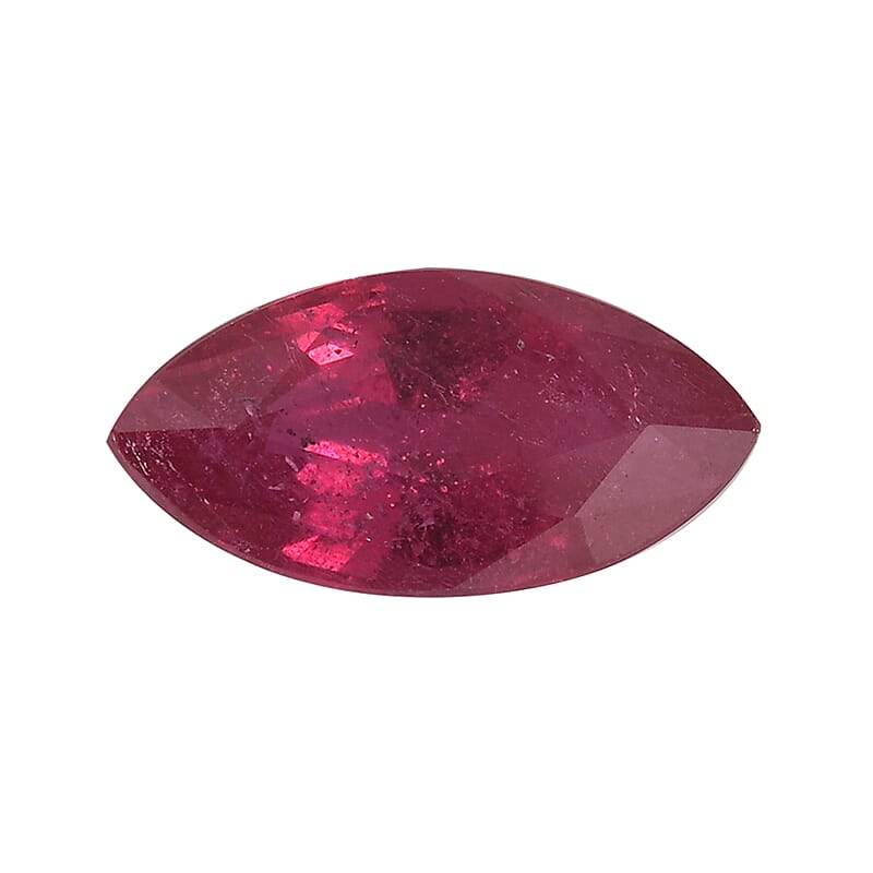 AA Niassa Ruby (FF) (Mrq 10x5 mm) 1.38 ctw Loose gemstone