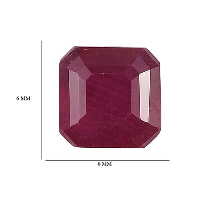 Niassa Ruby (FF) (Oct 6x6 mm) 1.29 ctw