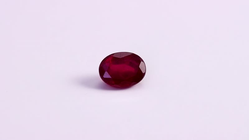 Niassa Ruby ( FF) (Oval 8x6 mm) 1.76 ctw
