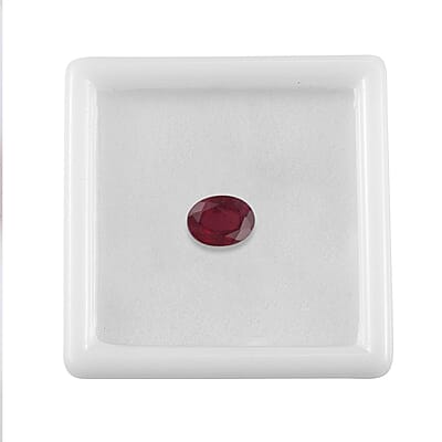 Niassa Ruby ( FF) (Oval 8x6 mm) 1.76 ctw
