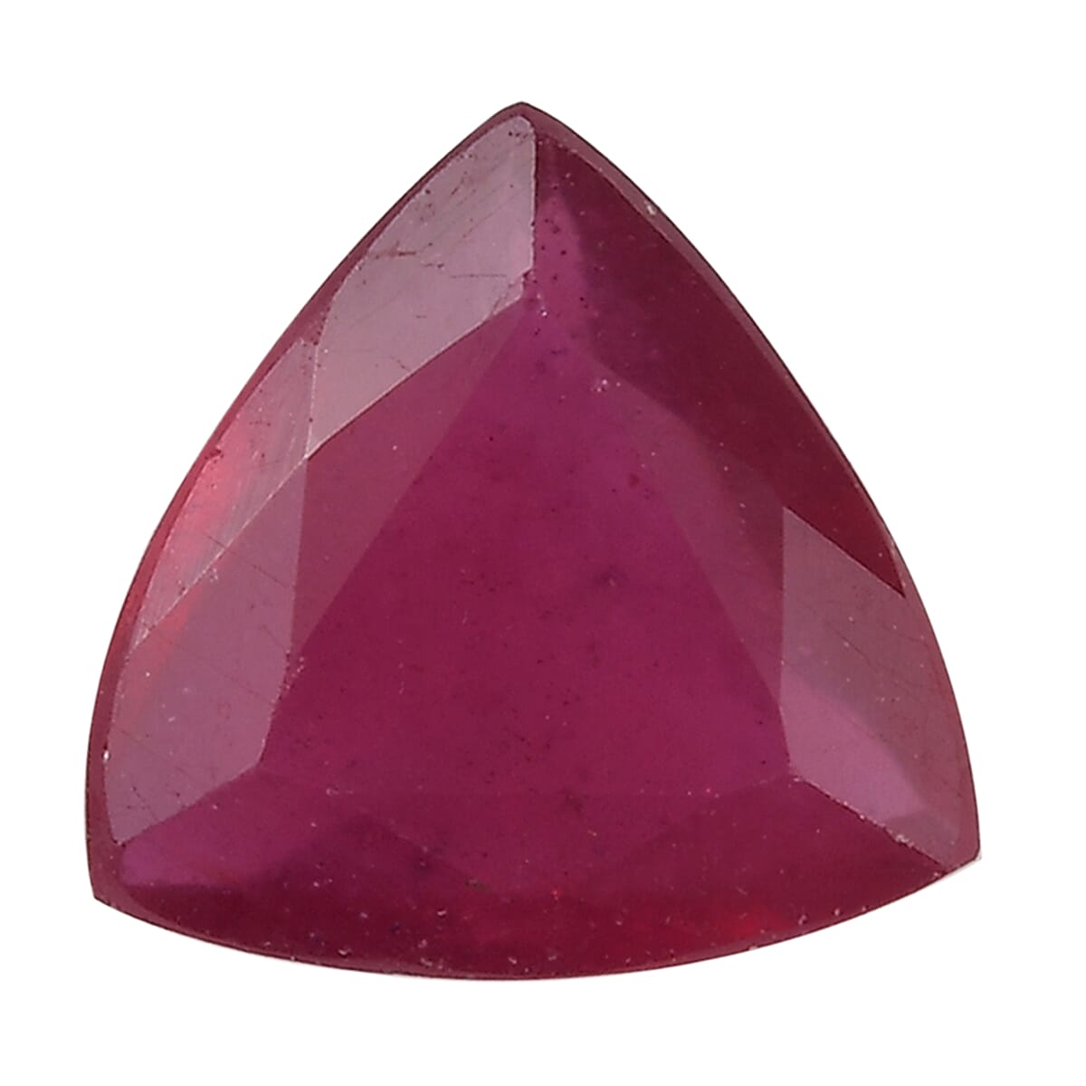 Niassa Ruby ( FF) (Trl 7 mm) 1.42 ctw Loose gemstone