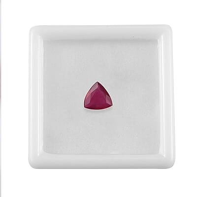 Niassa Ruby ( FF) (Trl 7 mm) 1.42 ctw Loose gemstone