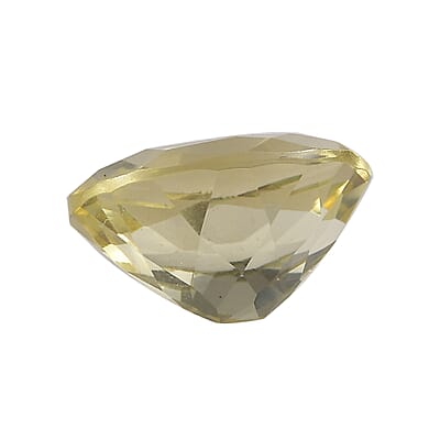 Brazilian Green Gold Quartz (Ovl 11x9 mm) 3.14 ctw Loose gemstone