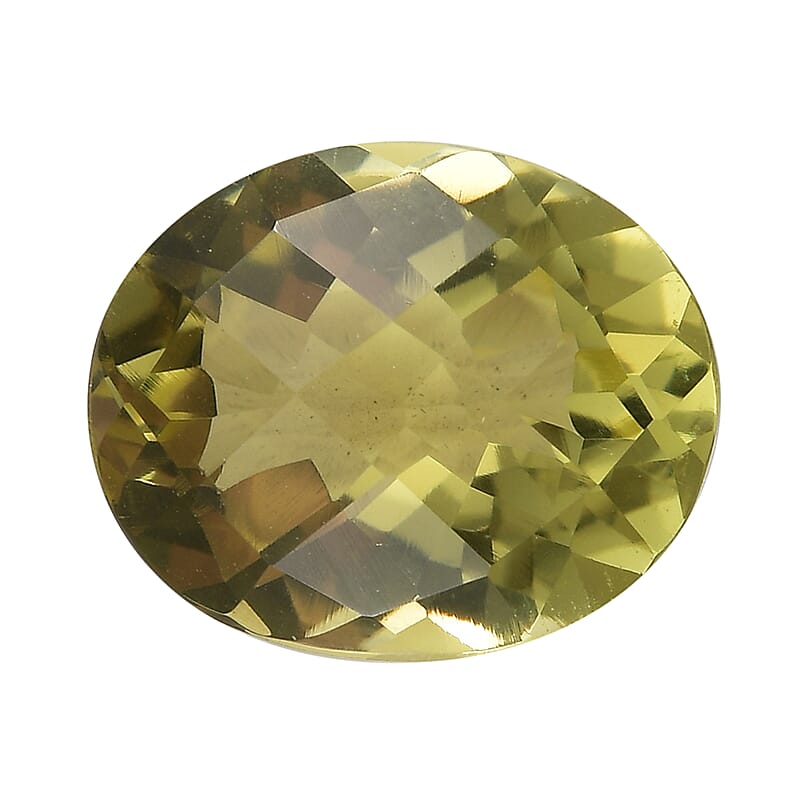 AAA Brazilian Green Gold Quartz (Ovl 12x10 mm) 4.40 ctw