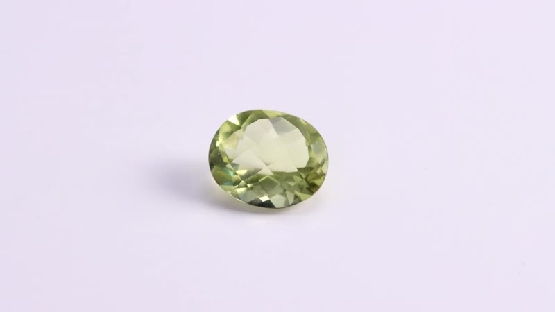 AAA Brazilian Green Gold Quartz (Ovl 12x10 mm) 4.40 ctw