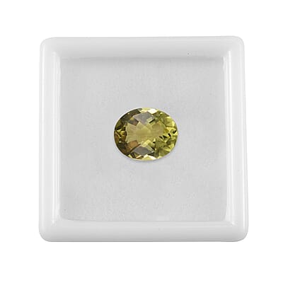 AAA Brazilian Green Gold Quartz (Ovl 12x10 mm) 4.40 ctw