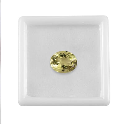 Brazilian Green Gold Quartz (Ovl 12x10 mm) 4.40 ctw