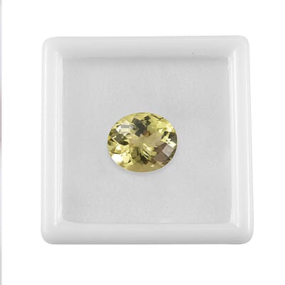 AA Brazilian Green Gold Quartz (Ovl 14x12 mm) 6.05 ctw