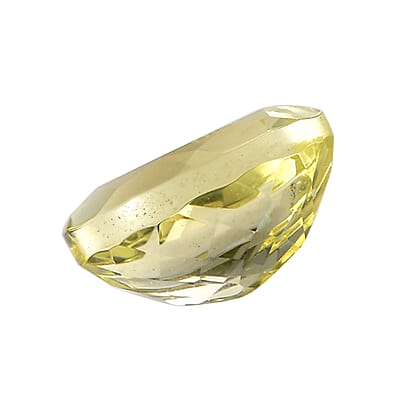 Set of 2 Brazilian Green Gold Quartz (Ovl 9x7 mm) 3.41 ctw